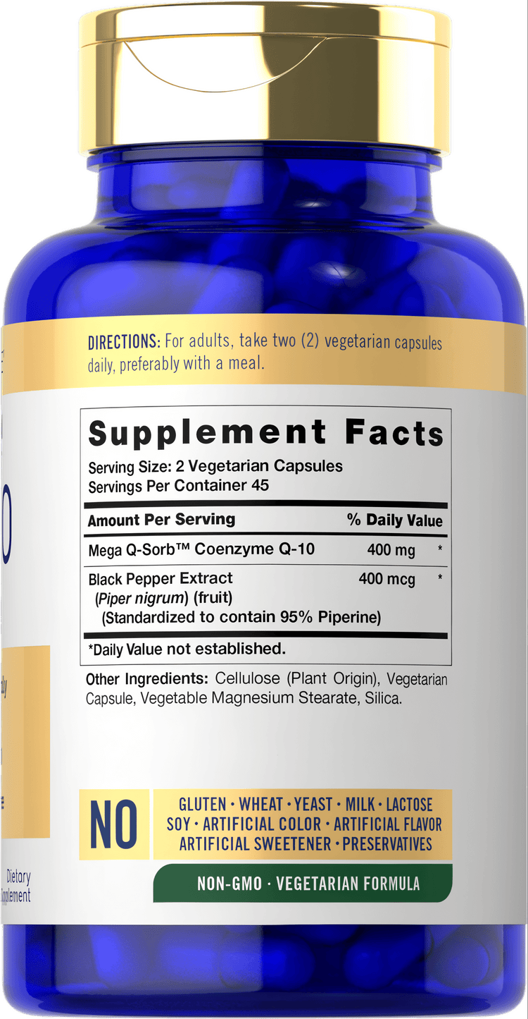 CoQ10 400mg por porción | 90 Cápsulas