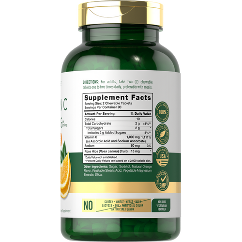 View 2 Vitamina C 1000 mg per dose | 180 Compresse