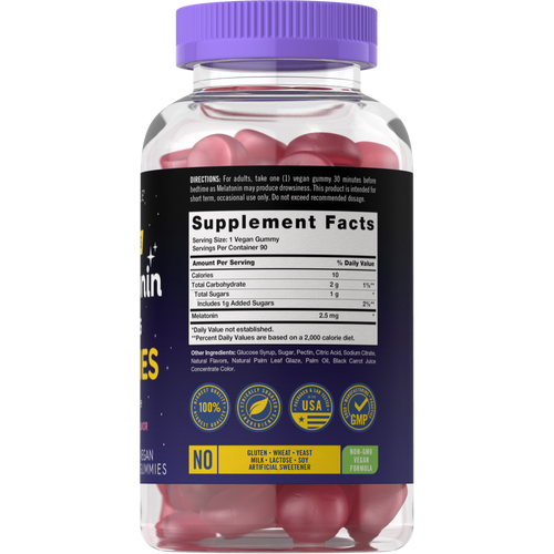 View 2 Melatonin 2.5mg | 90 Gummies
