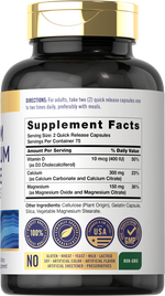 Load image into Gallery viewer, Calcium Magnesium Citrate with Vitamin D3 | 150 Capsules
