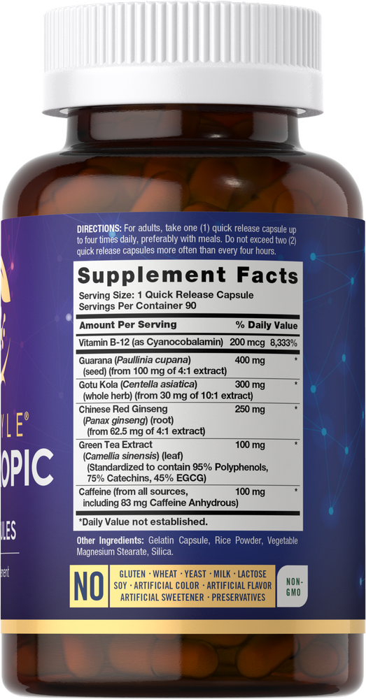 Nootropic | 90 Capsules