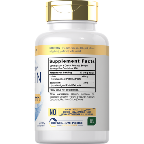View 2 Lutein & Zeaxanthin | 180 Softgels