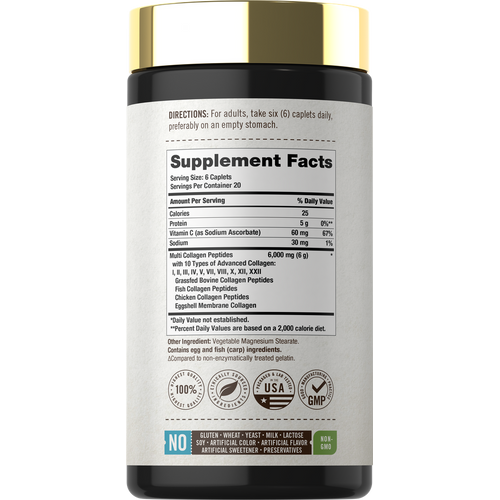 View 2 Multi Collagen Peptides 6000mg | 120 Caplets