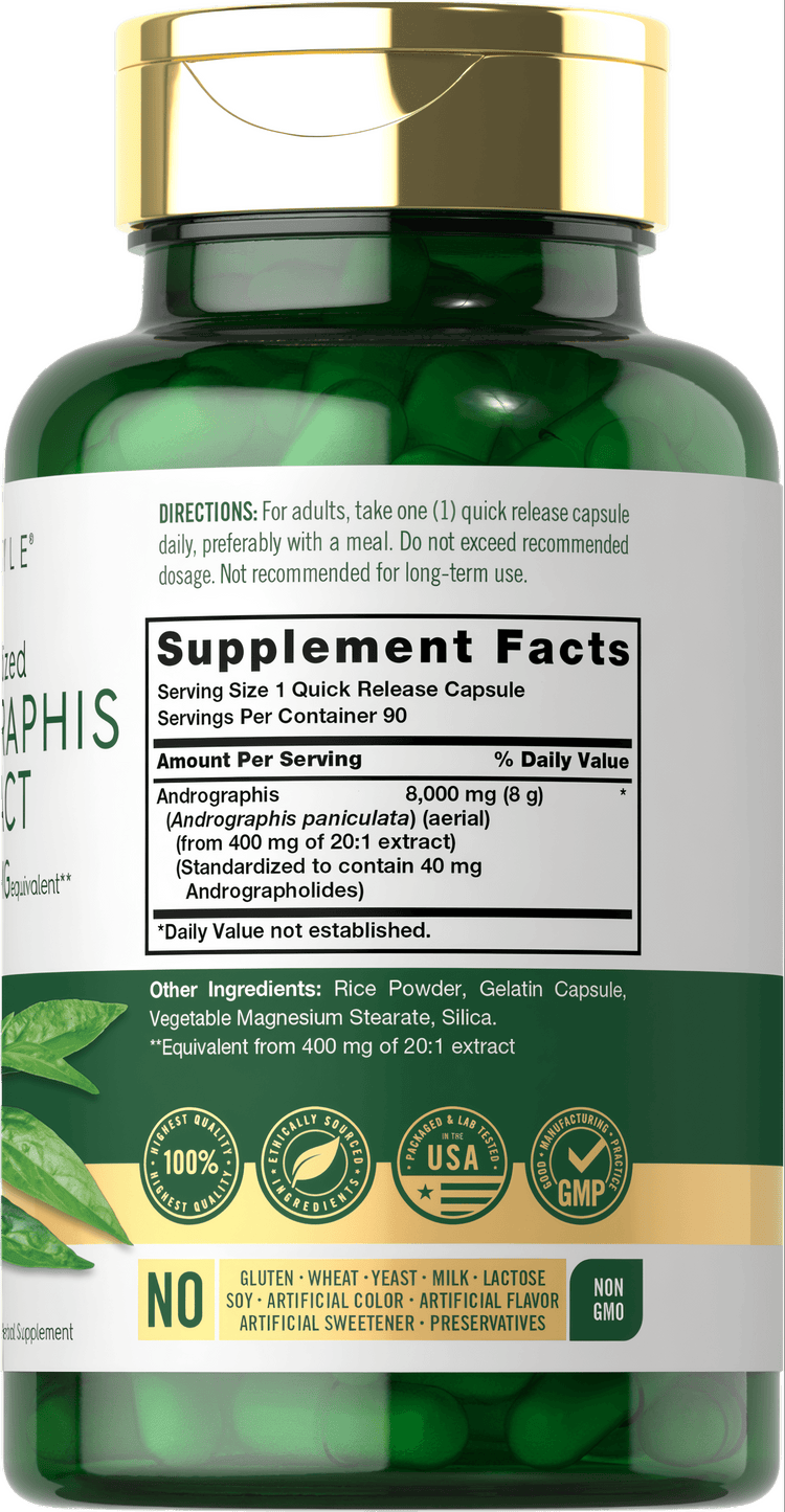 Andrographis Paniculata | 90 Capsules