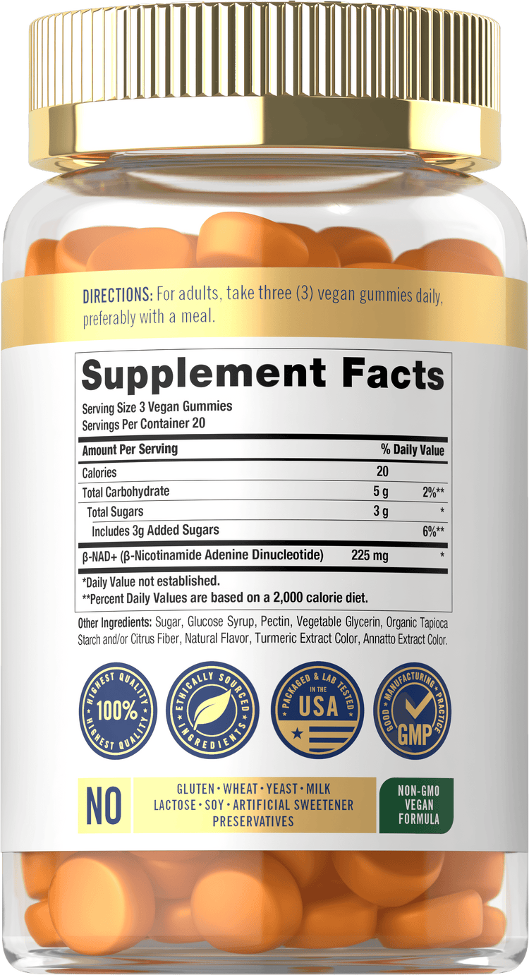 NAD+ Supplement | Peach Flavor