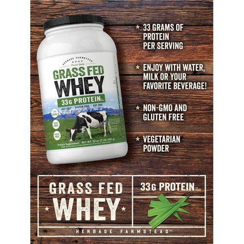 View 3 Grass Fed Whey Protein | 2lb Powder