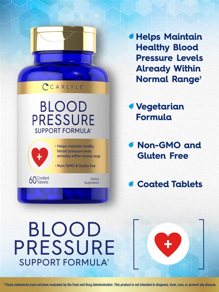 Blood Pressure Support | 60 Tablets