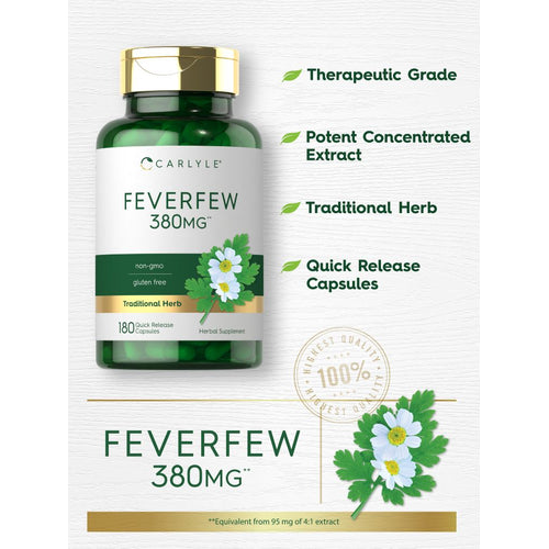View 3 Feverfew | 180 Capsules