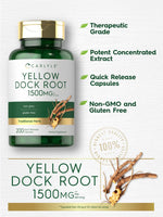 Load image into Gallery viewer, Yellow Dock Root 1500mg | 200 Capsules
