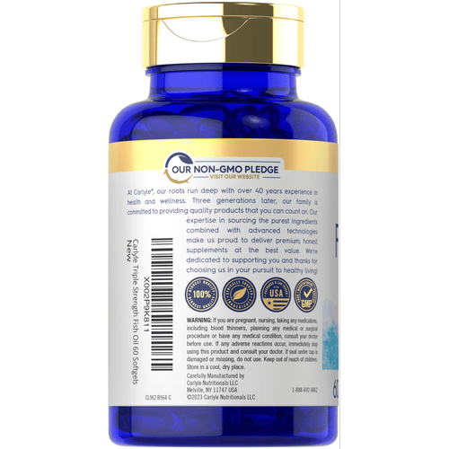 View 3 Aceite de Pescado 1360mg | 60 Cápsulas Blandas