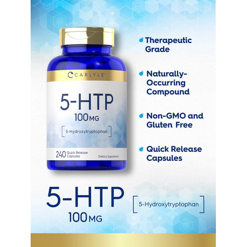 View 3 5-HTP 100mg | 240 Cápsulas