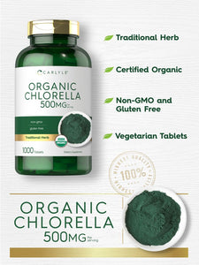 Chlorella 500mg | 1000 Tablets