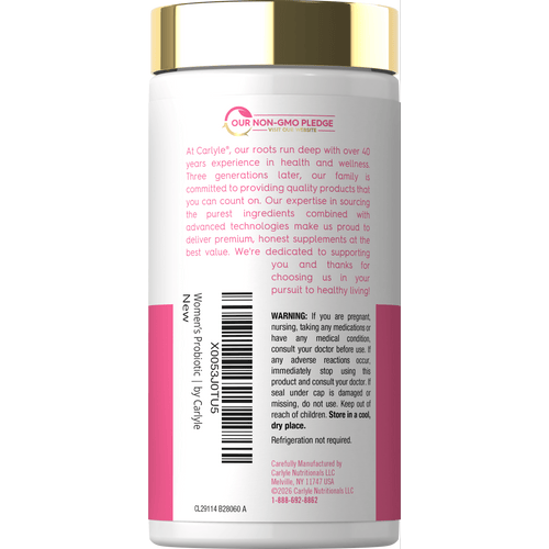 View 3 Women's Probiotic and Prebiotic Supplement | 100 Billion CFU