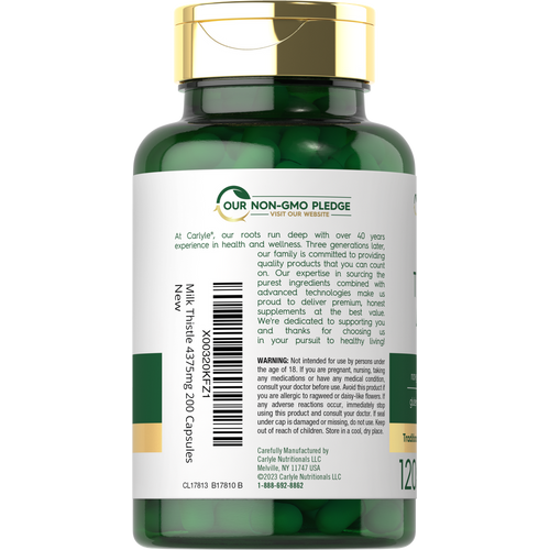 View 3 Milk Thistle | 120 Capsules