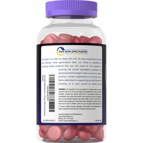 View 3 Melatonin 12mg per serving | 100 Gummies