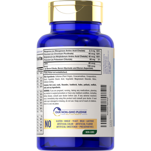 View 3 Multivitamin for Adults 60 Plus | 100 Caplets