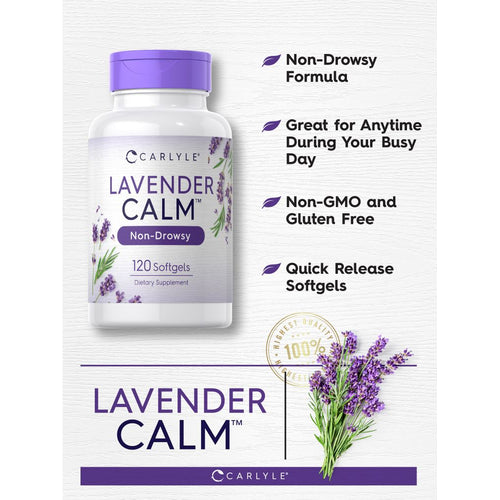 View 3 Lavender 80mg | 120 Softgels
