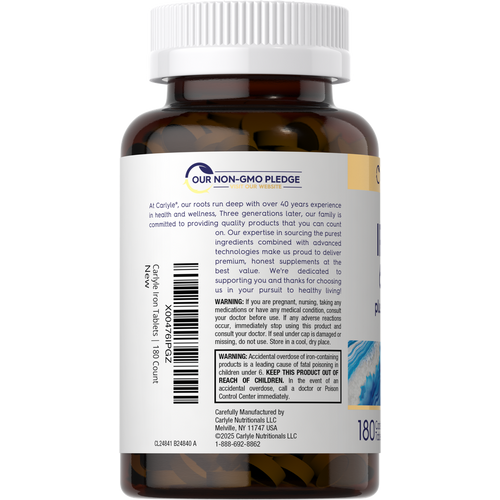 View 3 Iron 65mg with Vitamin C | 180 Tablets