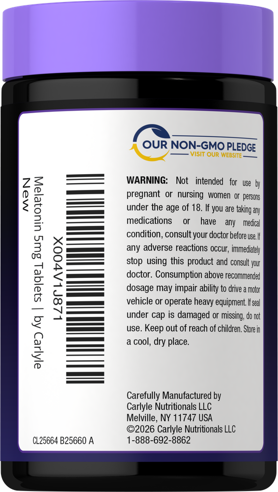 Melatonin 5mg | 180 Tablets
