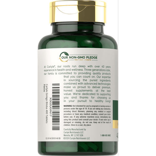 View 3 Ginkgo Biloba | 400 Tabletten