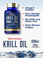 Load image into Gallery viewer, Antarctic Krill Oil 1000mg | 60 Softgels
