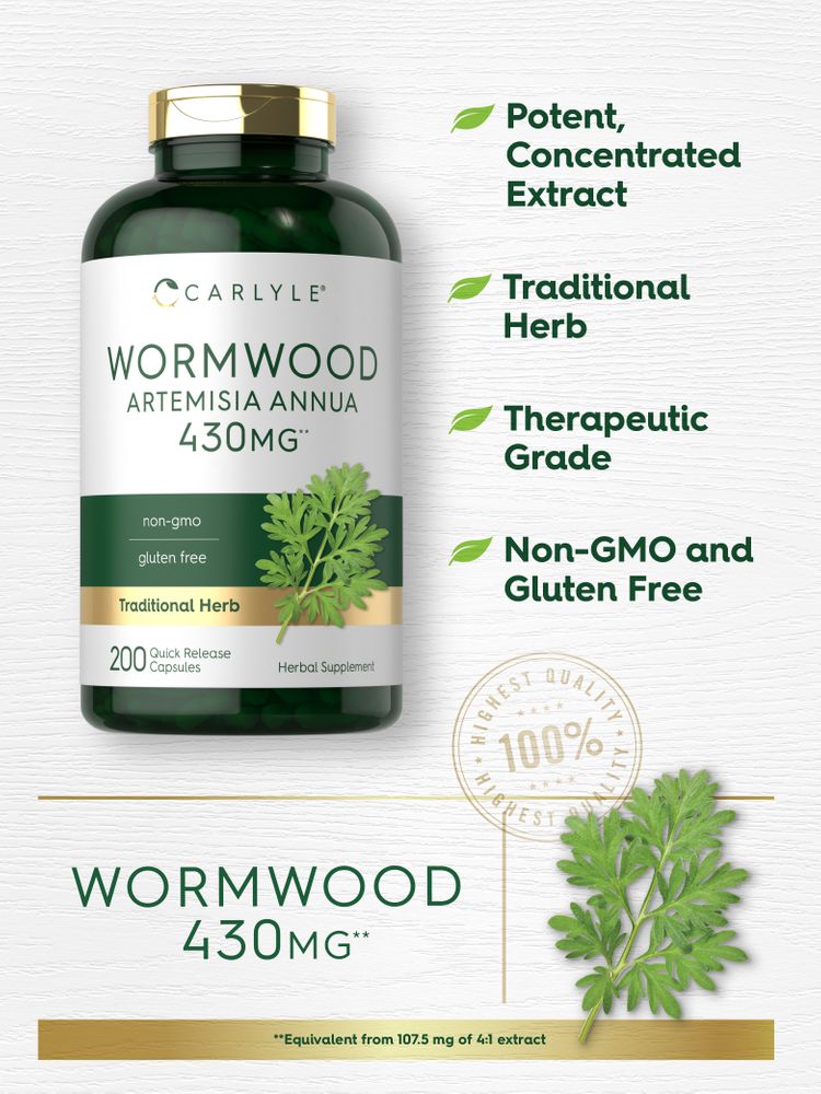 Sweet Wormwood 430mg | 200 Capsules