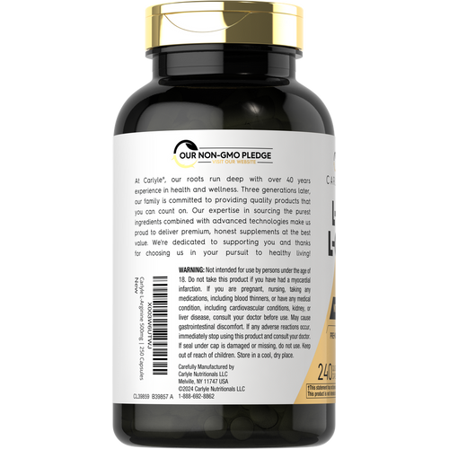 L-Arginine L-Citrulline Complex 2250mg per serving | 240 Capsules L-Arginine L-Citrulline Complex 2250mg per serving | 240 Capsules