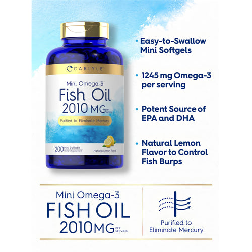 View 3 Omega-3 2010mg por porción | 200 Cápsulas Blandas