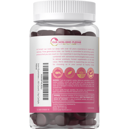 View 3 Iron | 60 Gummies