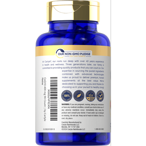 View 3 CoQ10 400mg por porción | 90 Cápsulas