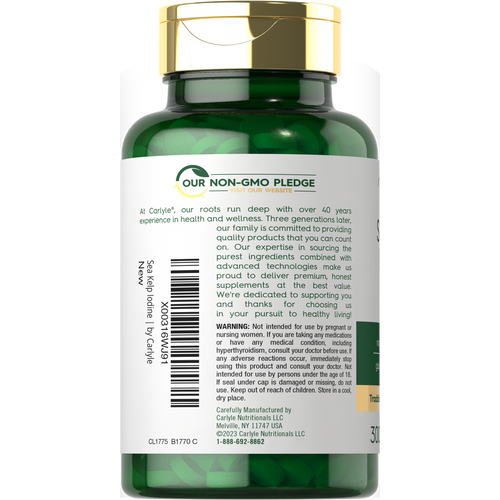 View 3 Sea Kelp Iodine 225mcg | 300 Tablets