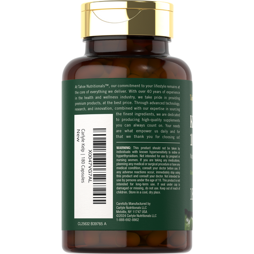 View 3 Kelp Supplement | 180 Capsules