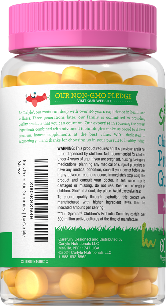 Probiotico per Bambini | 60 Caramelle Gommose
