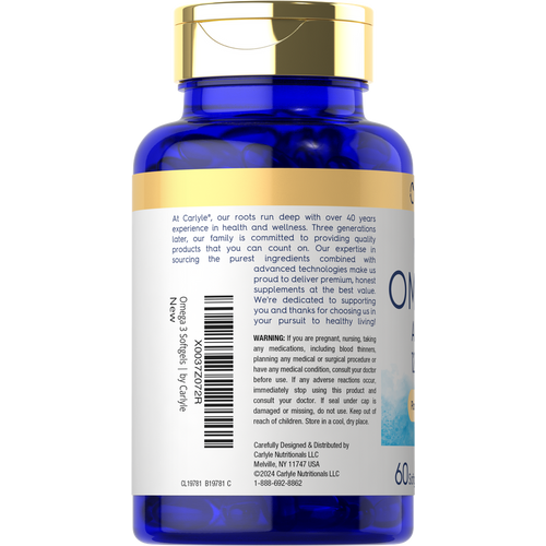 View 3 Omega-3 | 60 Cápsulas Blandas
