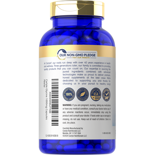 View 3 Glycine 1000mg | 90 Capsules