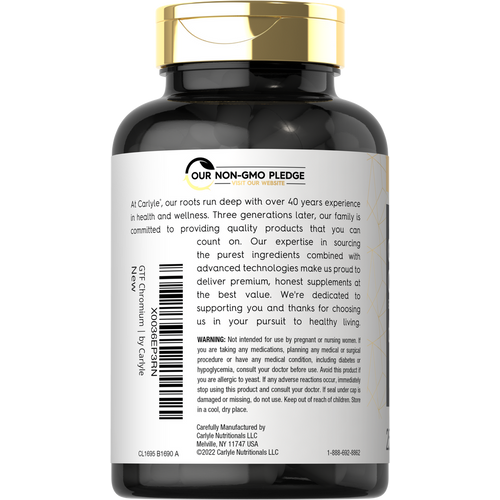 View 3 GTF Chrom 600mcg pro Portion | 250 Kapseln