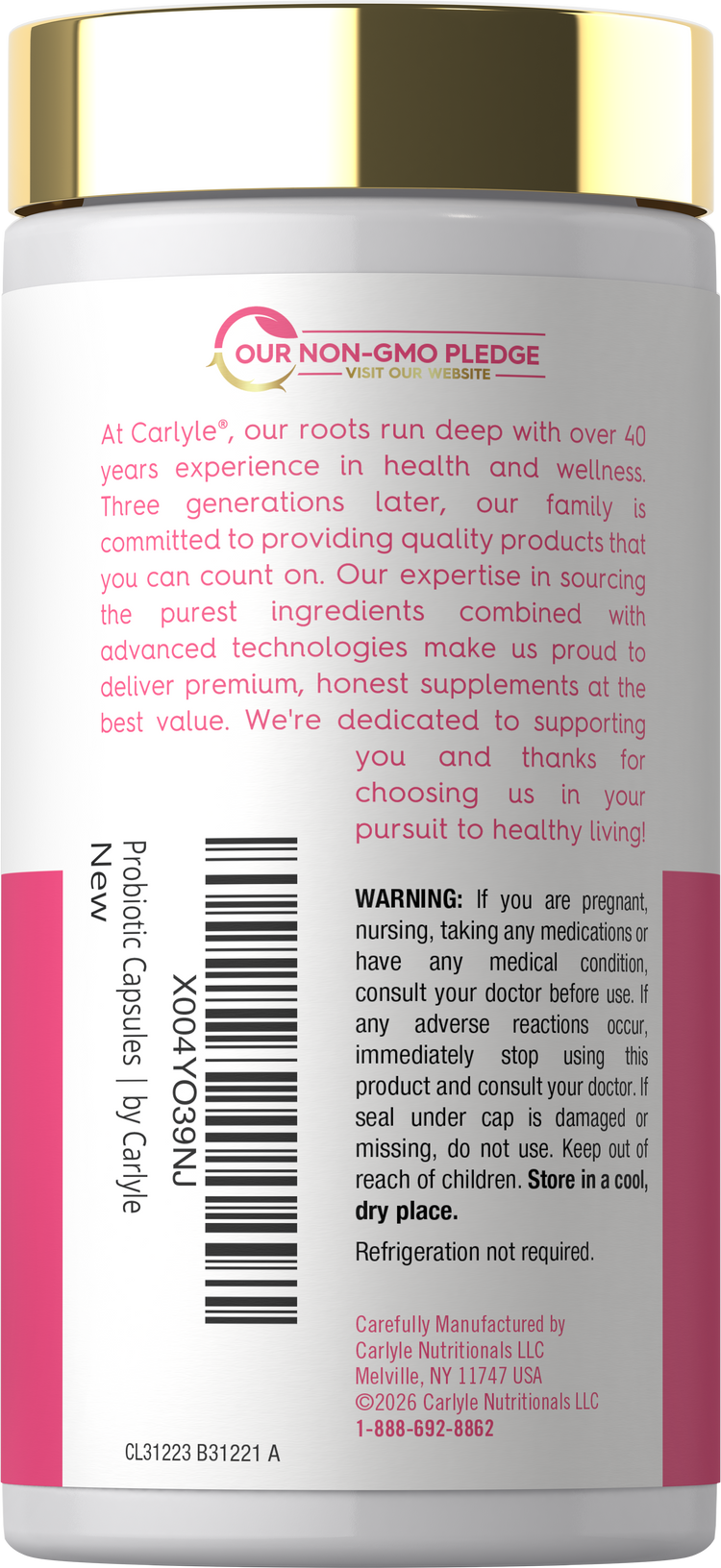Women's 30 Billion CFU Probiotic | 30 Capsules
