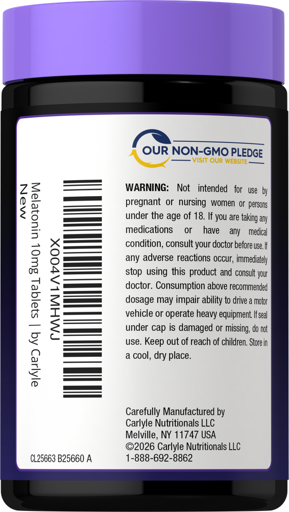 Melatonin 10mg | 180 Time Release Tablets