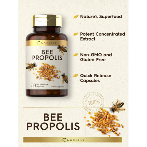 View 3 Bee Propolis | 150 Capsules