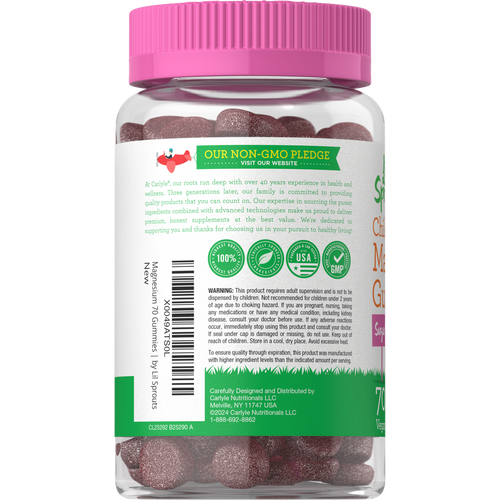 View 3 Kinder-Magnesium | 70 Gummis