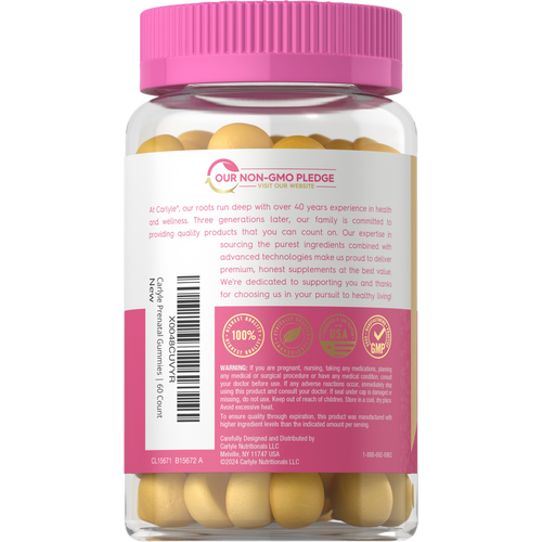 View 3 Prenatal para Mujeres | 60 Gomitas