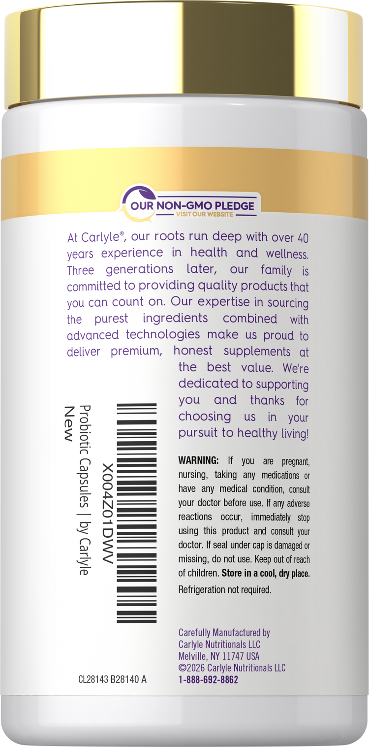 Probiotico con Prebiotici 150 Miliardi di CFU | 30 Capsule