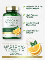 Load image into Gallery viewer, Liposomal Vitamin C 2200mg | 90 Softgels
