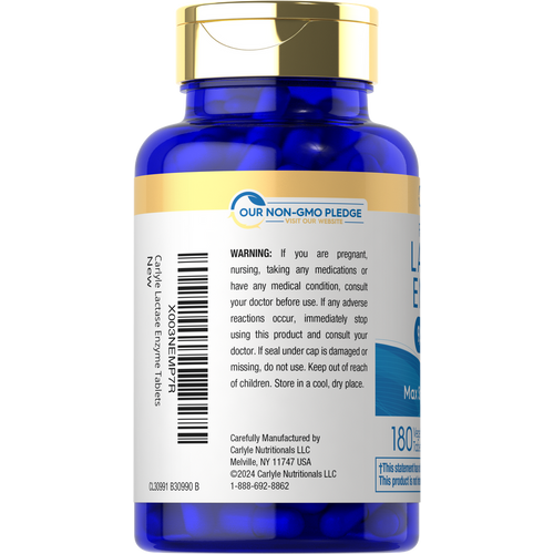 View 3 Lactase Enzyme 9000 FCC | 180 Tablets