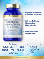 Load image into Gallery viewer, Magnesium Bisglycinate 665mg | 250 Capsules
