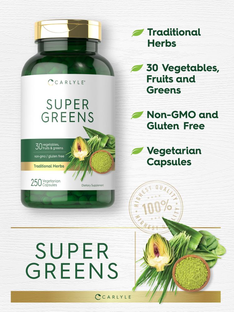 Super Greens | 250 Capsules