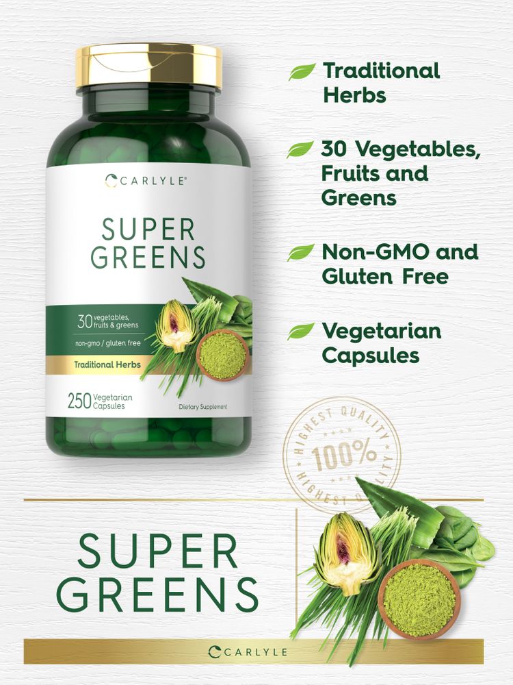 Super Greens | 250 Kapseln