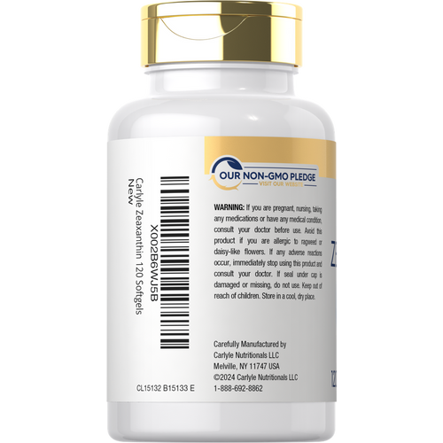 View 3 Zeaxanthin 10mg per serving | 120 Softgels
