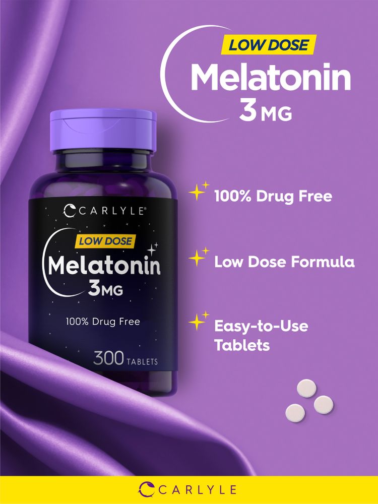 Melatonin 3mg | 300 Tablets