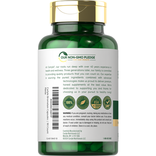 View 3 Bromelain 1700 mg per serving | 90 Capsules